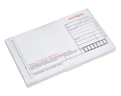 Sales Vouchers (for use with Manual Imprinter SMS8815DIR)